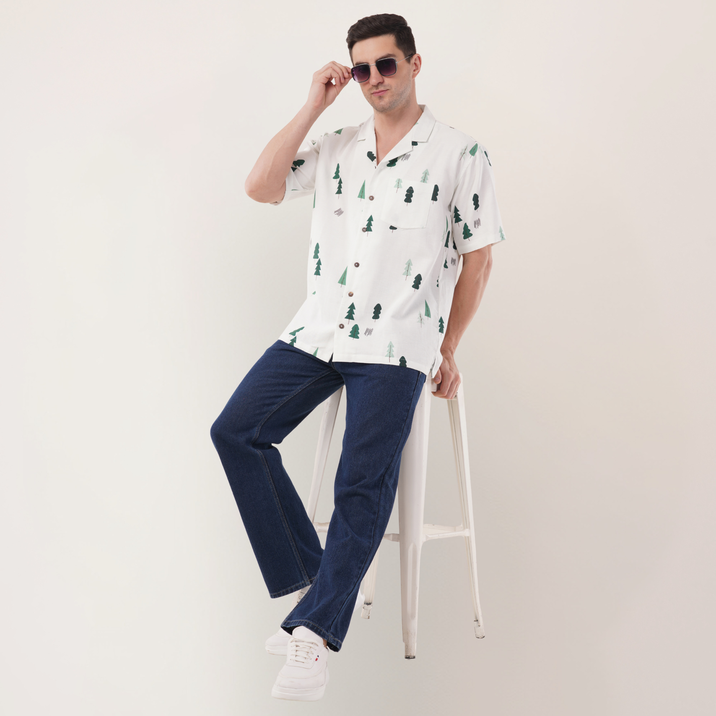 The Pine Trail | Hemp Cotton Sustainable Shirt | Men