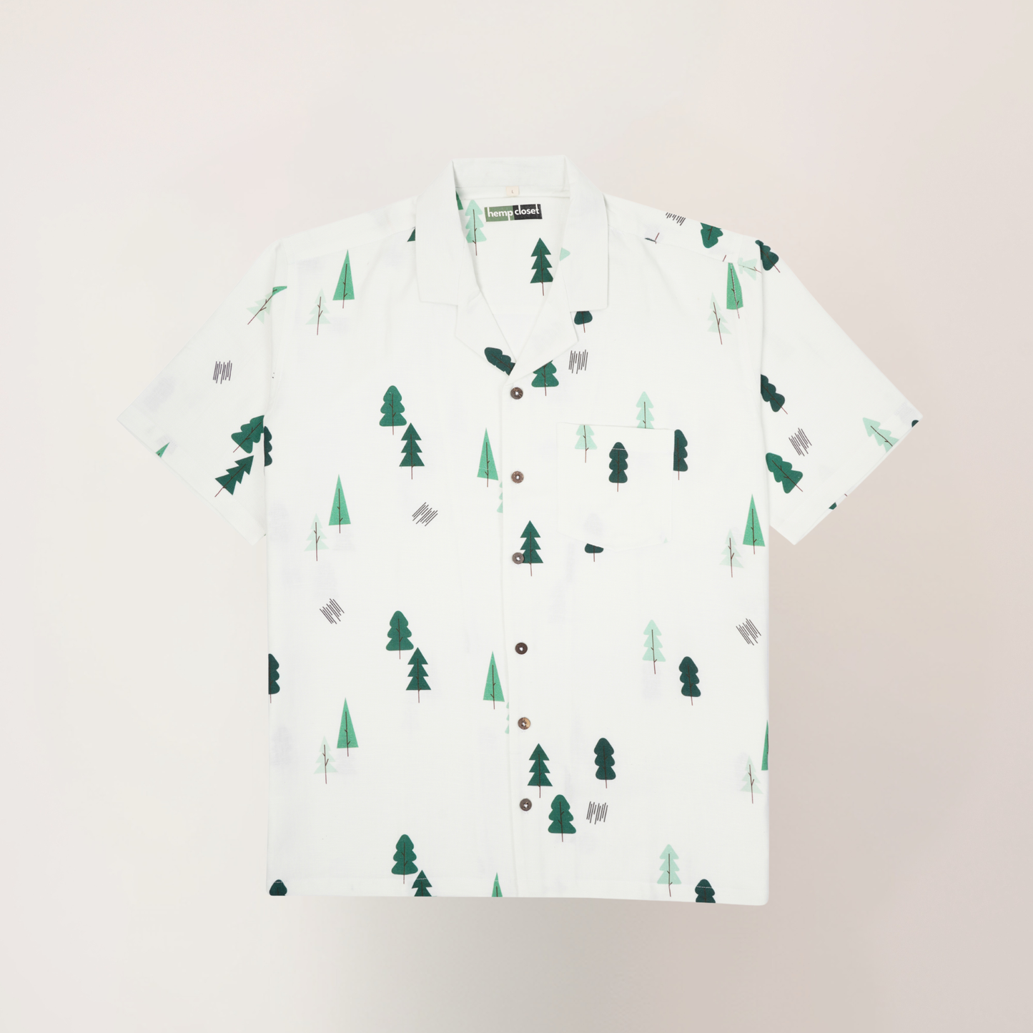 The Pine Trail | Hemp Cotton Sustainable Shirt | Men