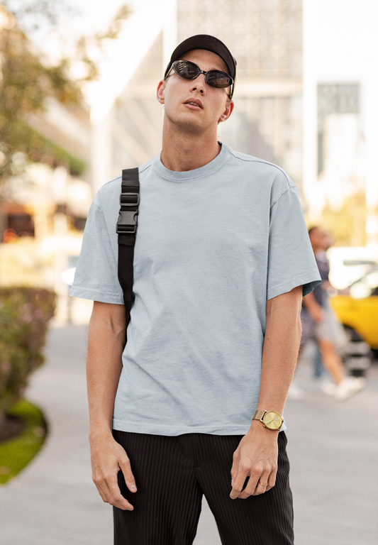 Haze Blue | Four Seasons | Hemp T-Shirt