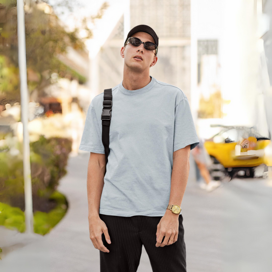 Haze Blue | Four Seasons | Hemp T-Shirt