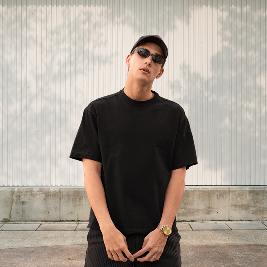 Charcoal Black | Four Seasons | Hemp T-Shirt