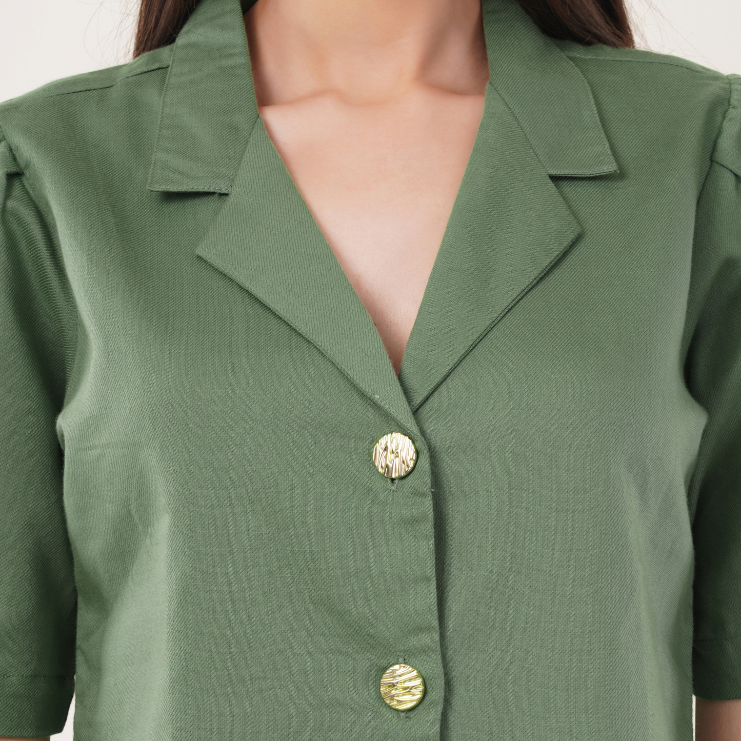 Mistletoe  | Hemp Cotton Sustainable Box Shirt | Women