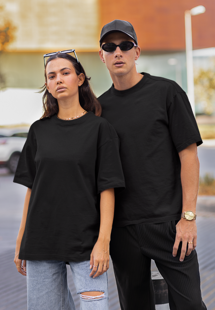 Charcoal Black | Four Seasons | Hemp T-Shirt